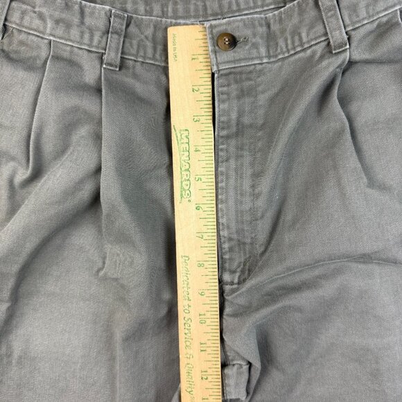 Vintage Dockers Khakis Classic Pleated Pants Men's 34x32 Cotton USA Made Slacks - Picture 7 of 12